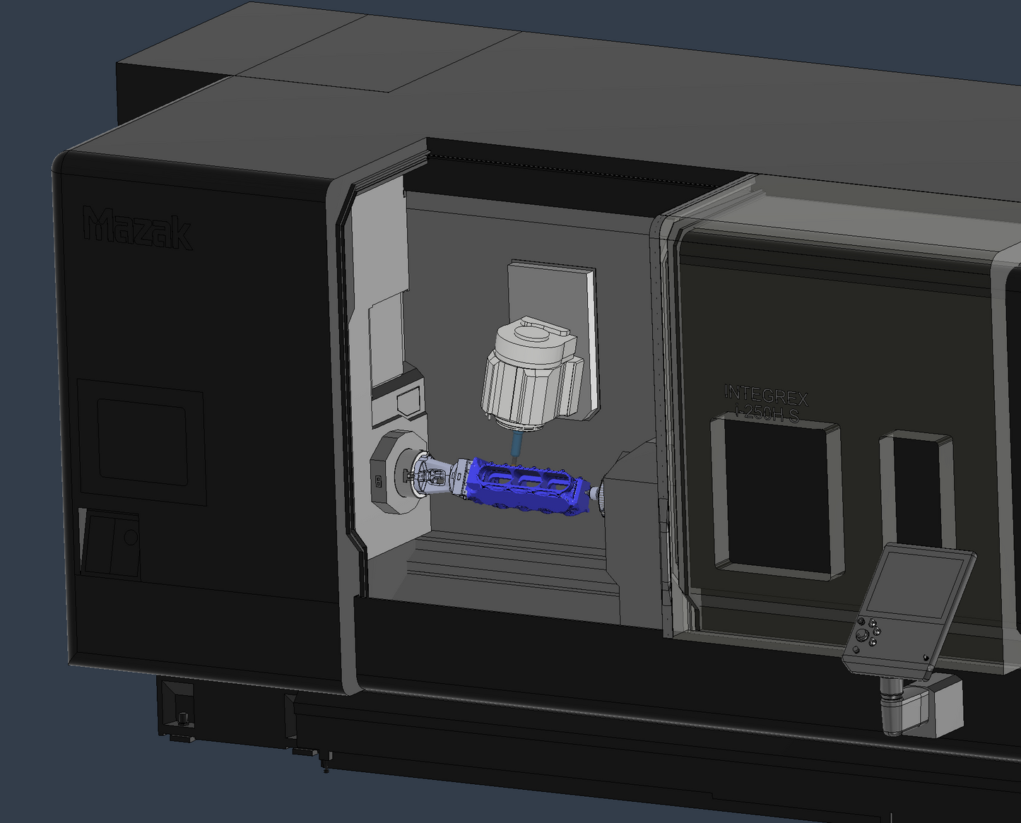 Fusion Post Processor - Mazak Integrex i250-HS