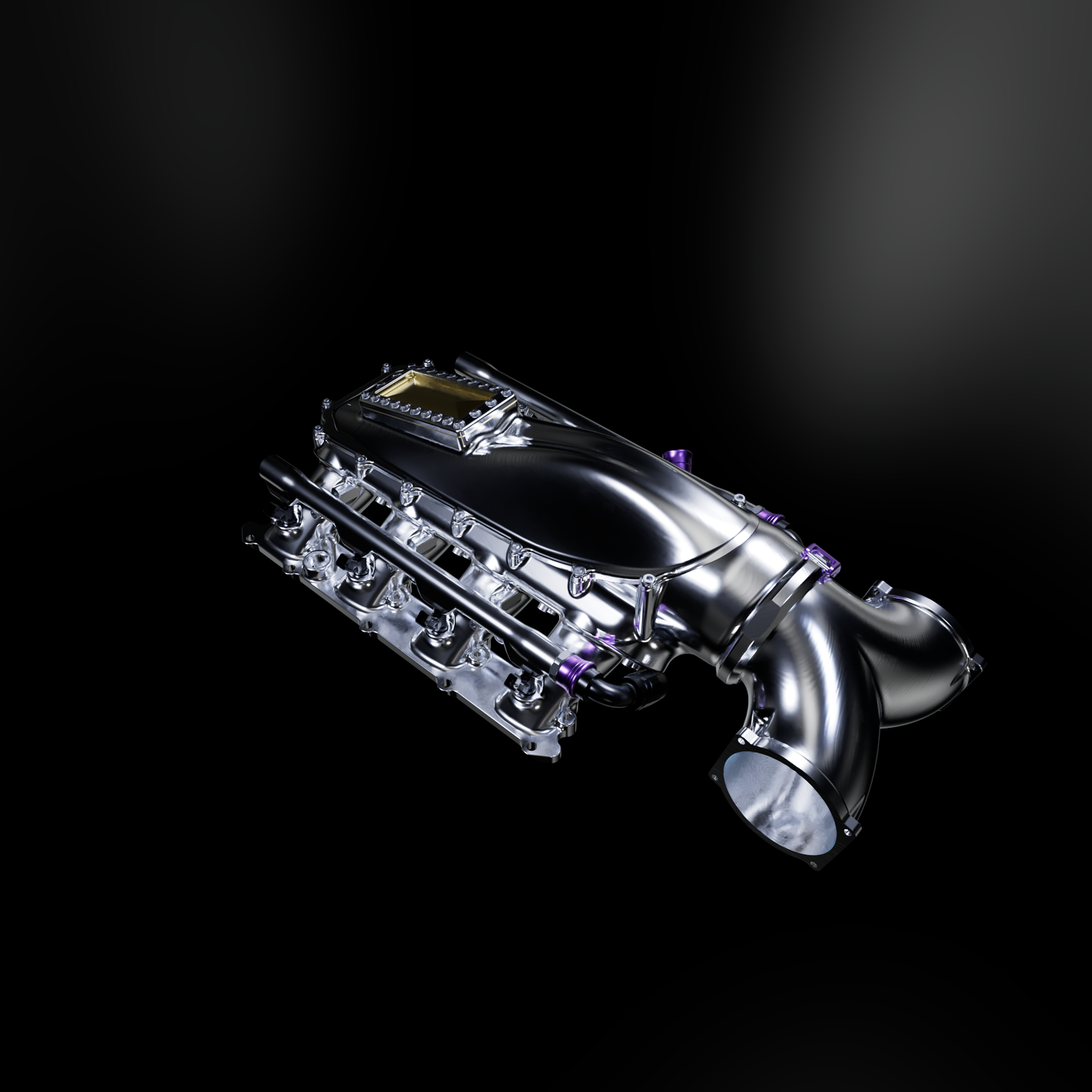 Dreadnought Billet Intake Manifold - LS, GEN 3 HEMI, COYOTE