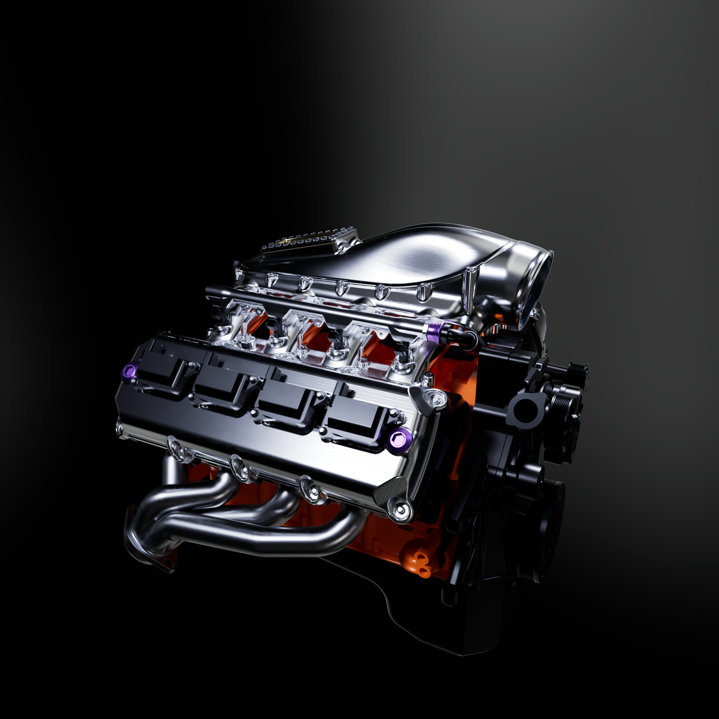 Dreadnought Billet Intake Manifold - LS, GEN 3 HEMI, COYOTE